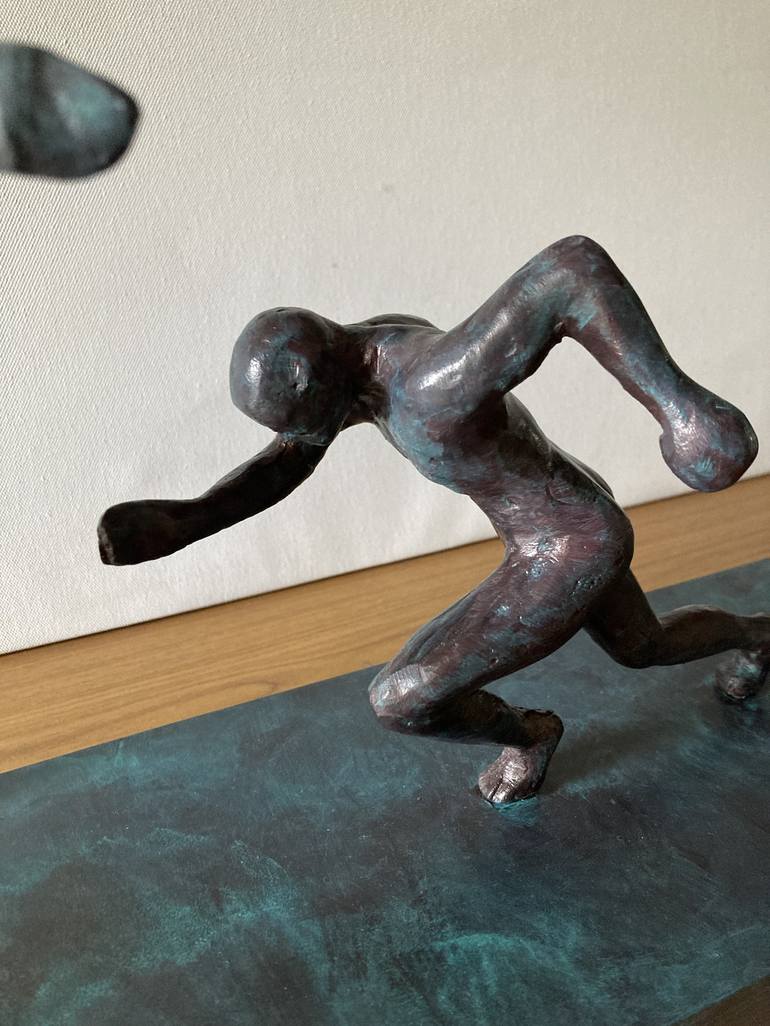 Original Sports Sculpture by V-POP by Vernika