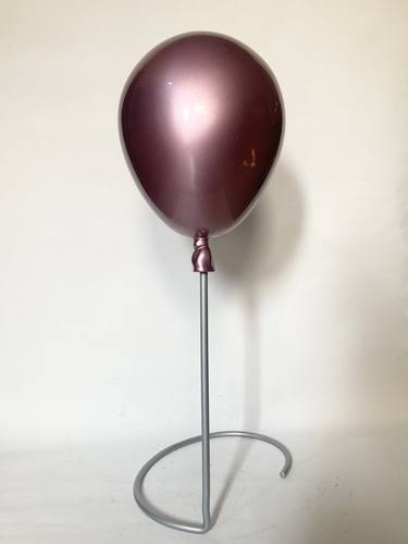 Pink metallic balloon thumb