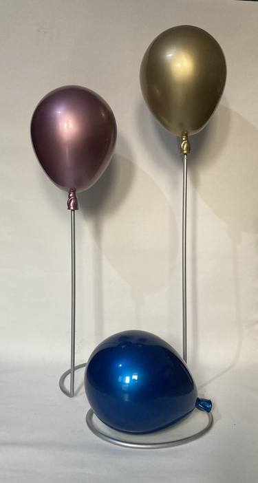 Metallic balloons (set of 3) thumb