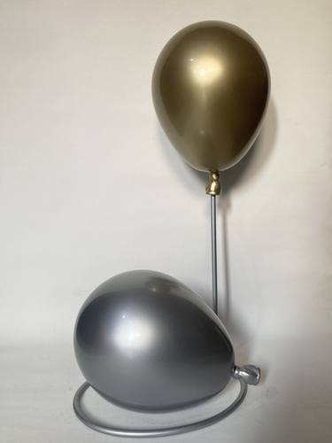 Set of 2 metallic (gold and silver) thumb