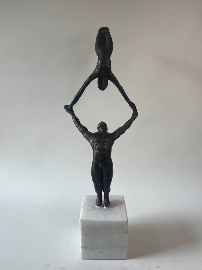 Original Figurative Sports Sculpture by Vernika Singh