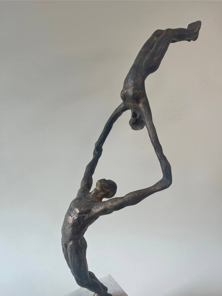 Original Figurative Sports Sculpture by Vernika Singh