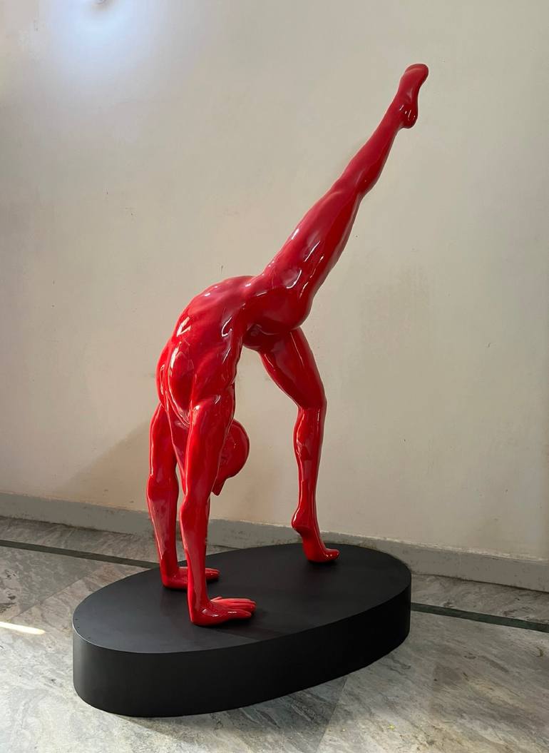 Original Figurative Sports Sculpture by Vernika Singh