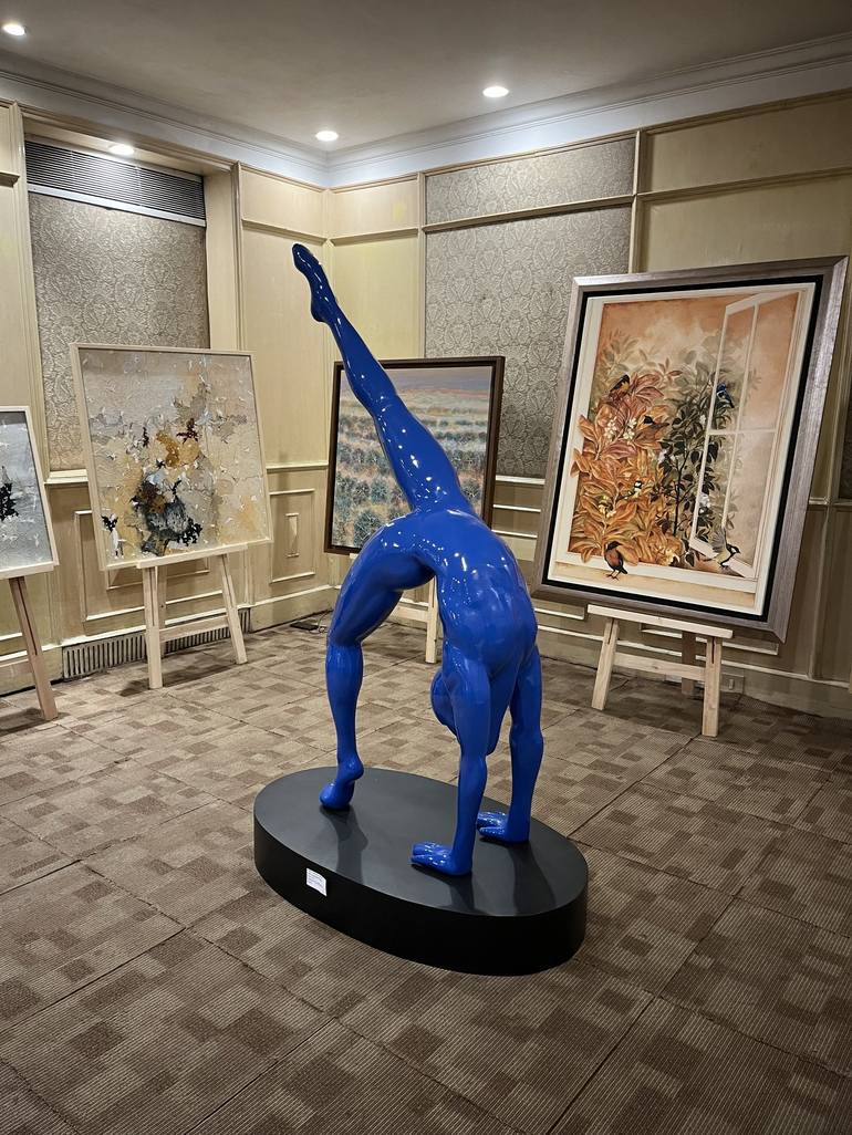 Original Contemporary Sports Sculpture by V-Pop By Vernika