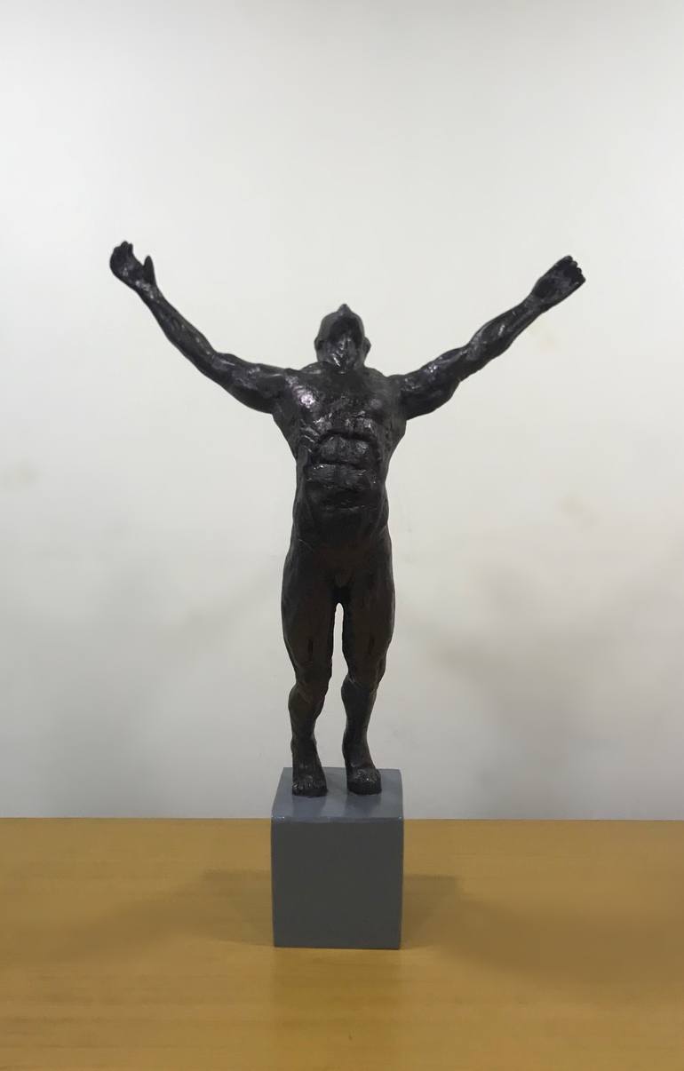 Original Figurative Sport Sculpture by V-POP by Vernika