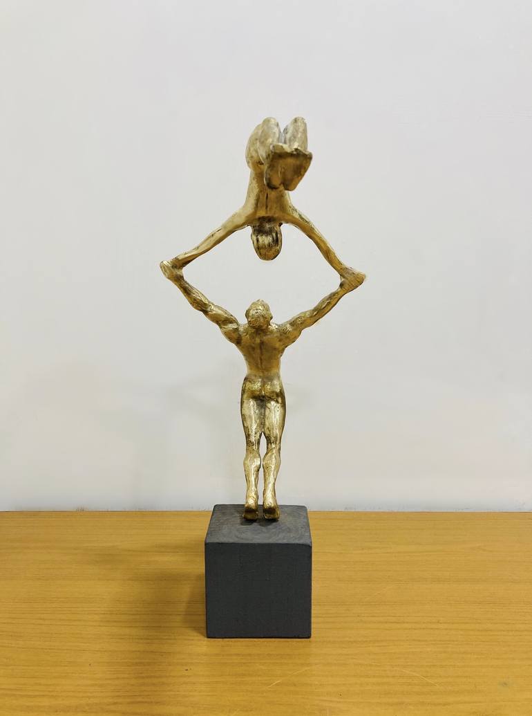 Original Figurative Sports Sculpture by V-POP by Vernika