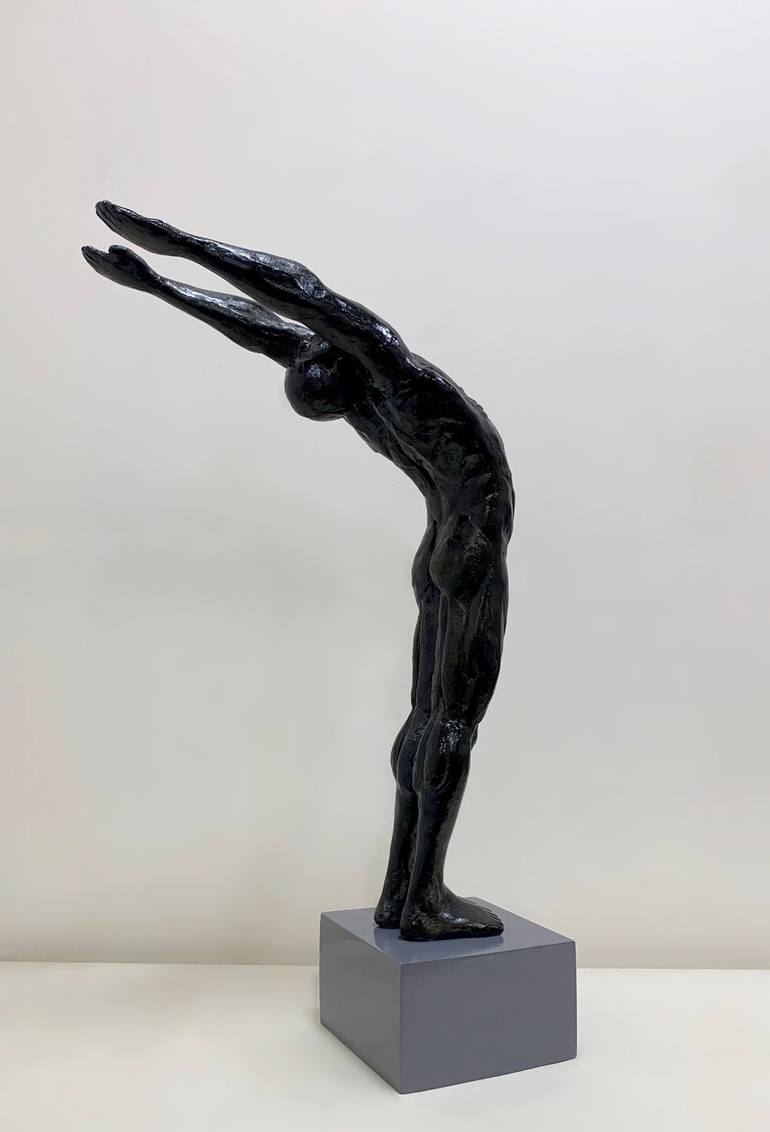Original Figurative Sports Sculpture by Vernika Singh