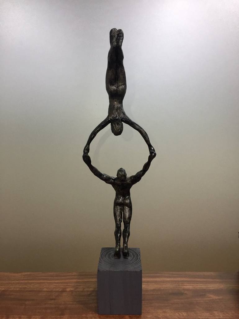 Original Figurative Sports Sculpture by V-POP by Vernika