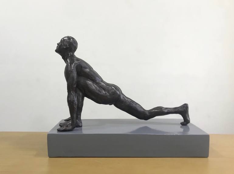 Original Figurative Sports Sculpture by Vernika Singh