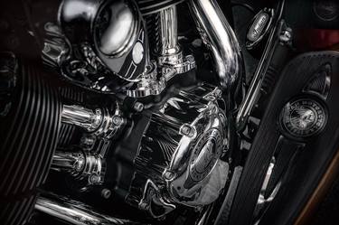 Print of Motorbike Photography by Oleg Karataev
