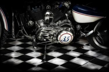 Print of Motorbike Photography by Oleg Karataev