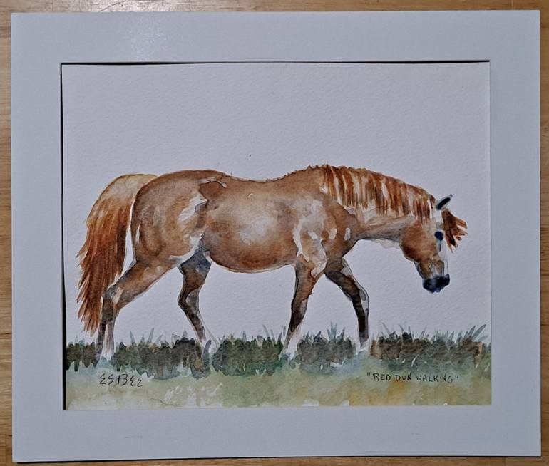 Original Fine Art Horse Painting by susan barackman