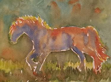 Original Horse Paintings by susan barackman