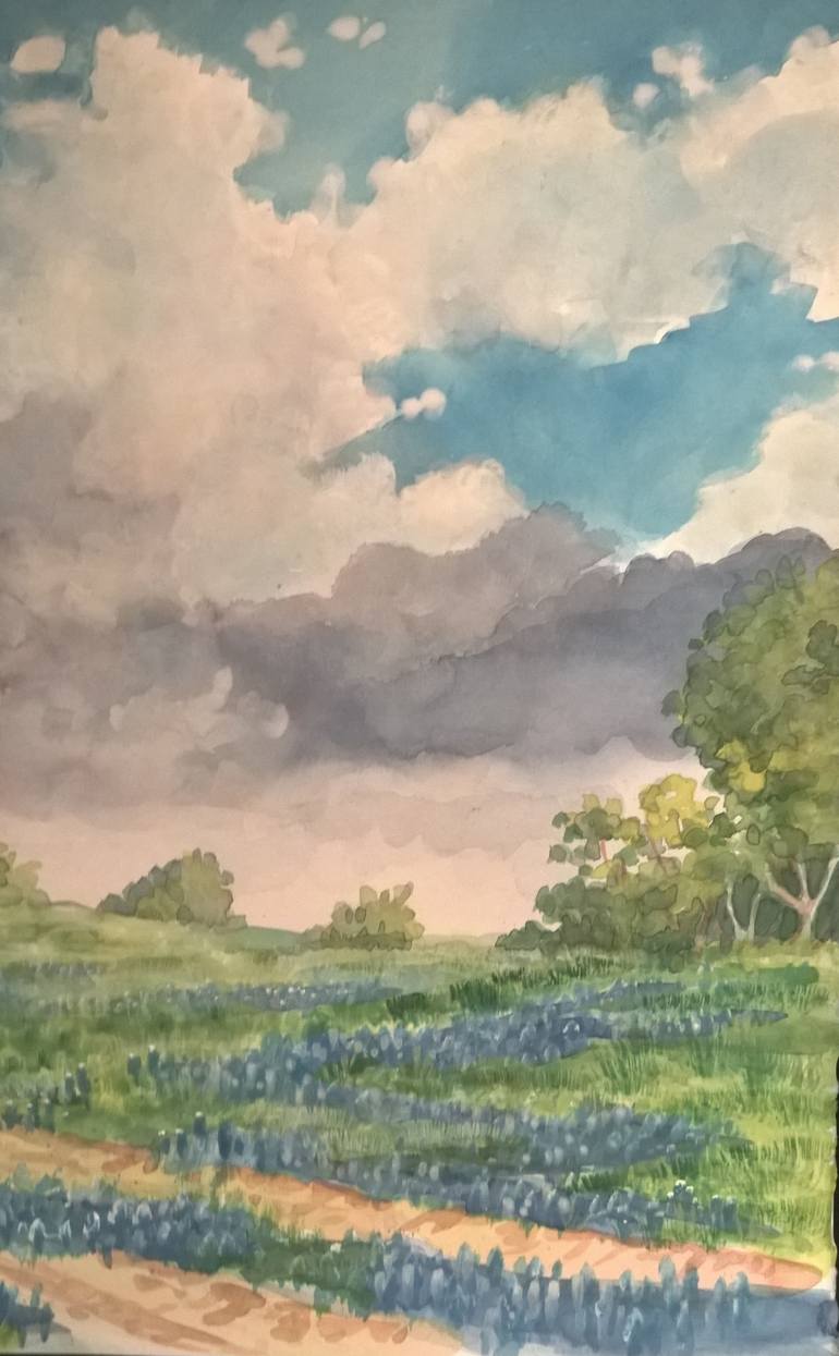 Original Fine Art Landscape Painting by susan barackman