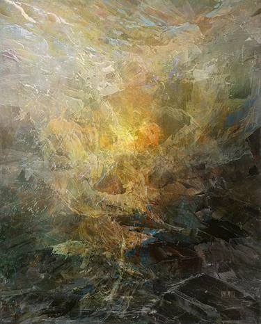 Original Abstract Landscape Digital by Simon Antony Wilson