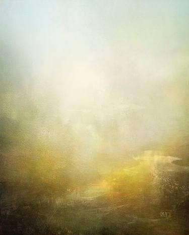 Original Abstract Expressionism Landscape Digital by Simon Antony Wilson