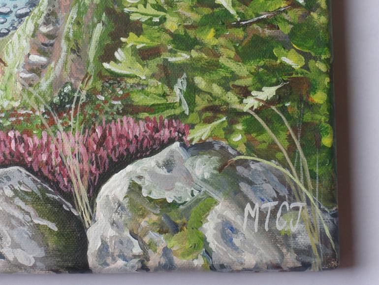 Original Impressionism Landscape Painting by Mark Jones