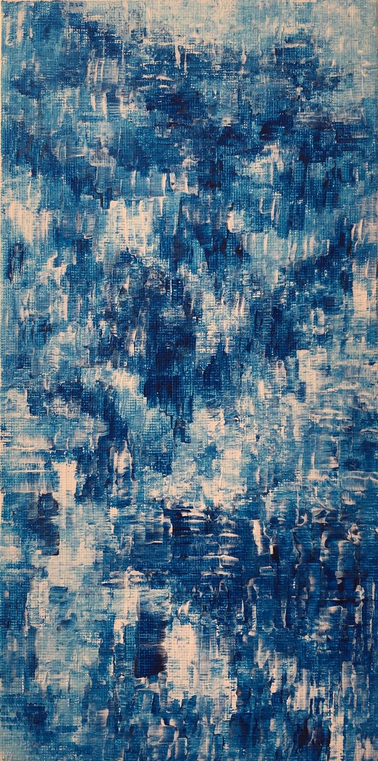 Blue Monday B side Painting by vanessa nova Saatchi Art