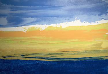 Print of Abstract Landscape Paintings by Laura Rebelo