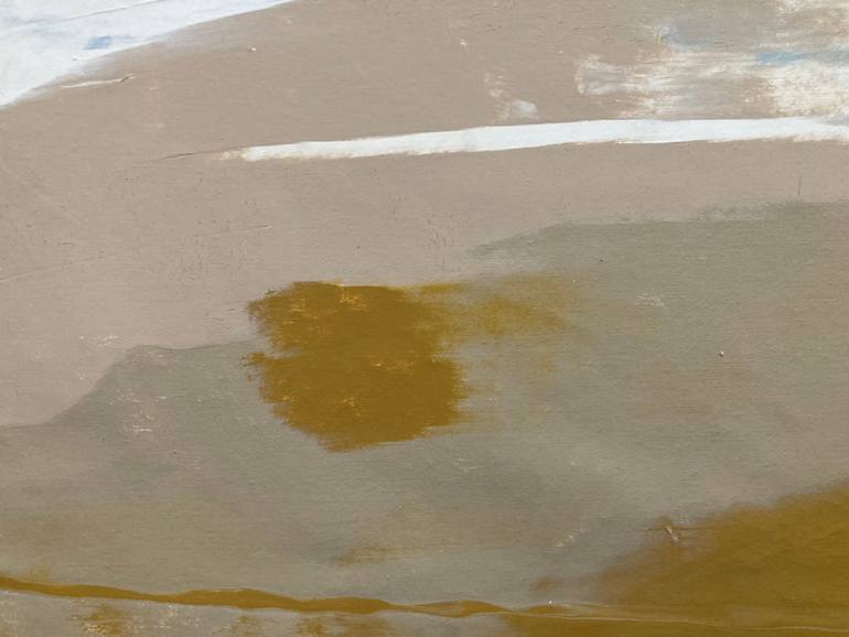 Original Abstract Beach Painting by Laura Rebelo