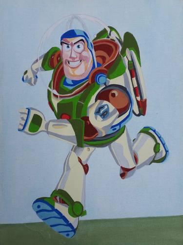 Original Cartoon Painting by Murat Terzioglu