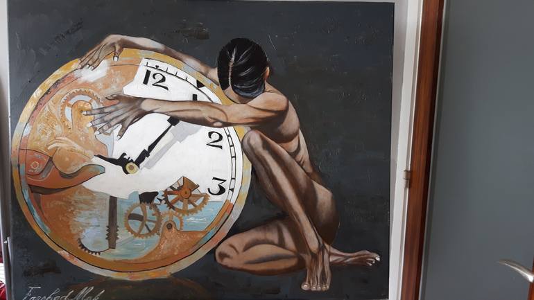 time  Original Artwork by magda mak