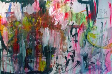 Original Abstract Painting by Yannick Diraison