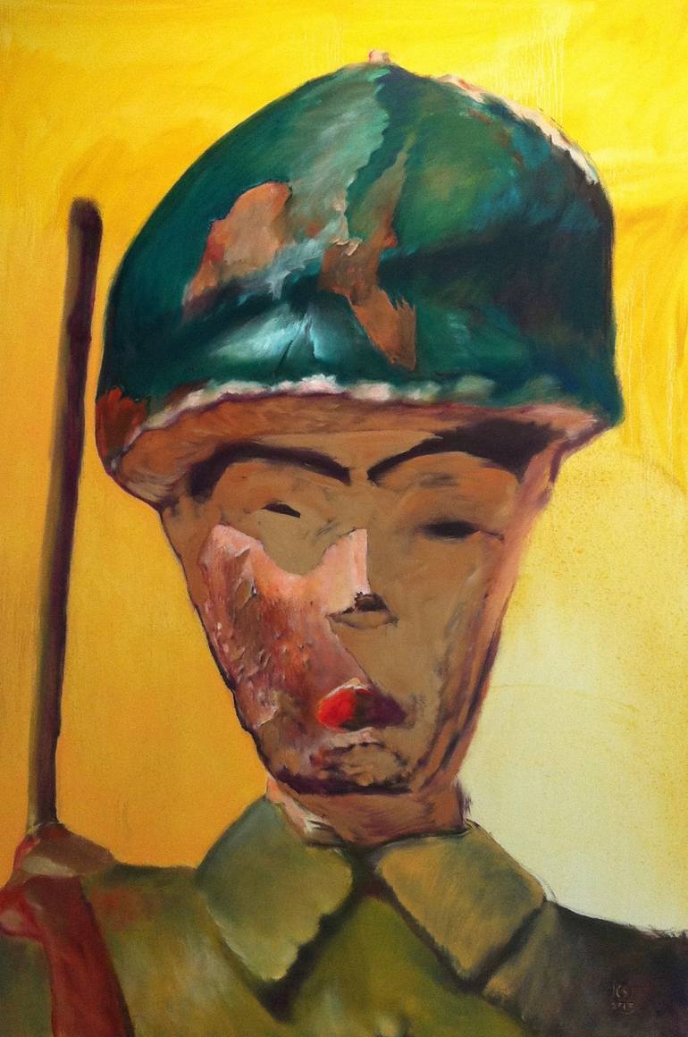 Toy Soldier 5 Painting by charles swenson Saatchi Art