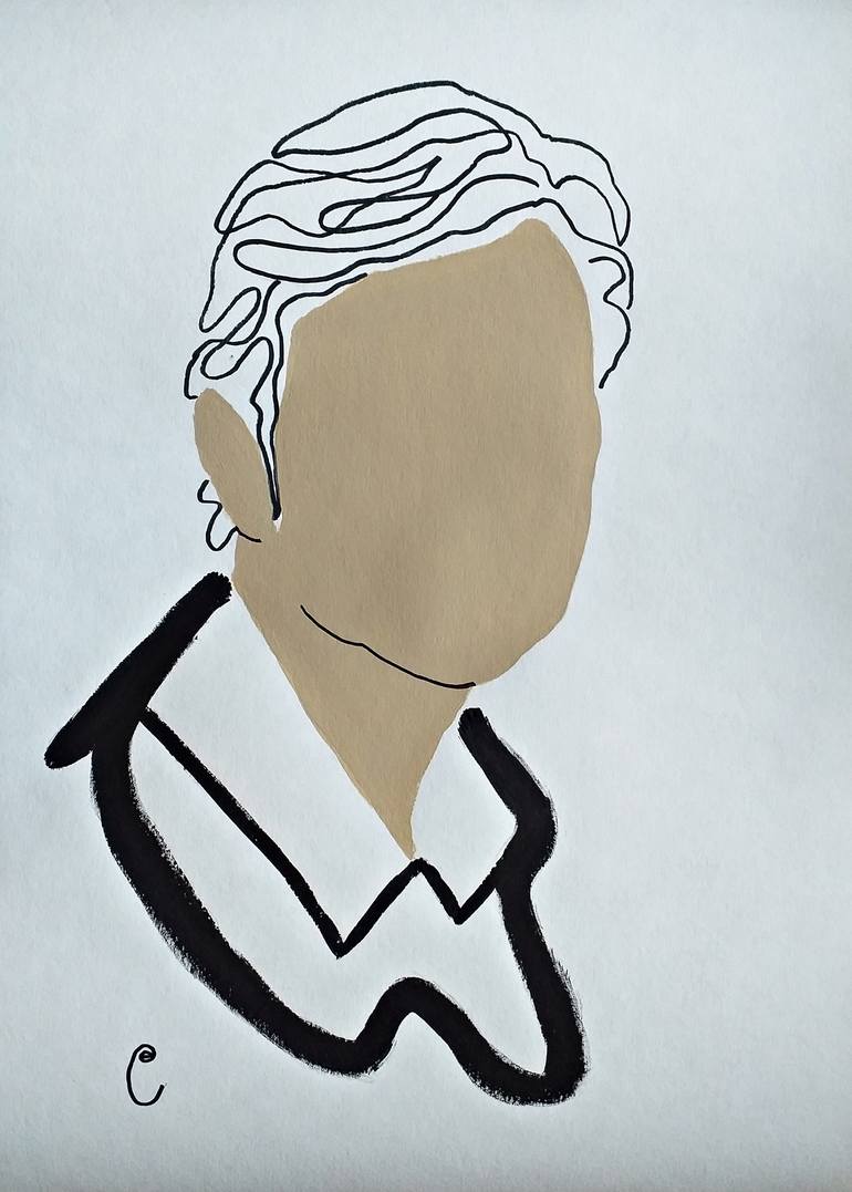 91. Horatio Caine ( CSI Miami ) Painting by Eva Cabrera | Saatchi Art