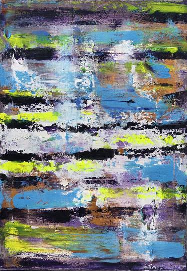 Original Abstract Paintings by Alexandra Fridman