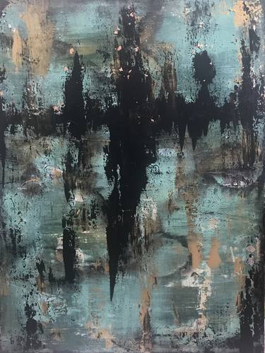 Original Expressionism Abstract Paintings by Alexandra Fridman