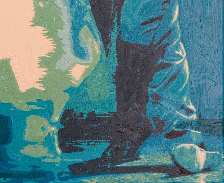 Original Abstract Expressionism Abstract Painting by Asia Piasny