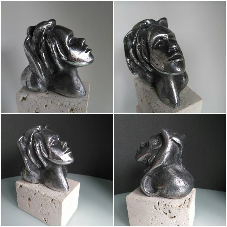 Original Figurative Fish Sculpture by Ljiljana Palfi