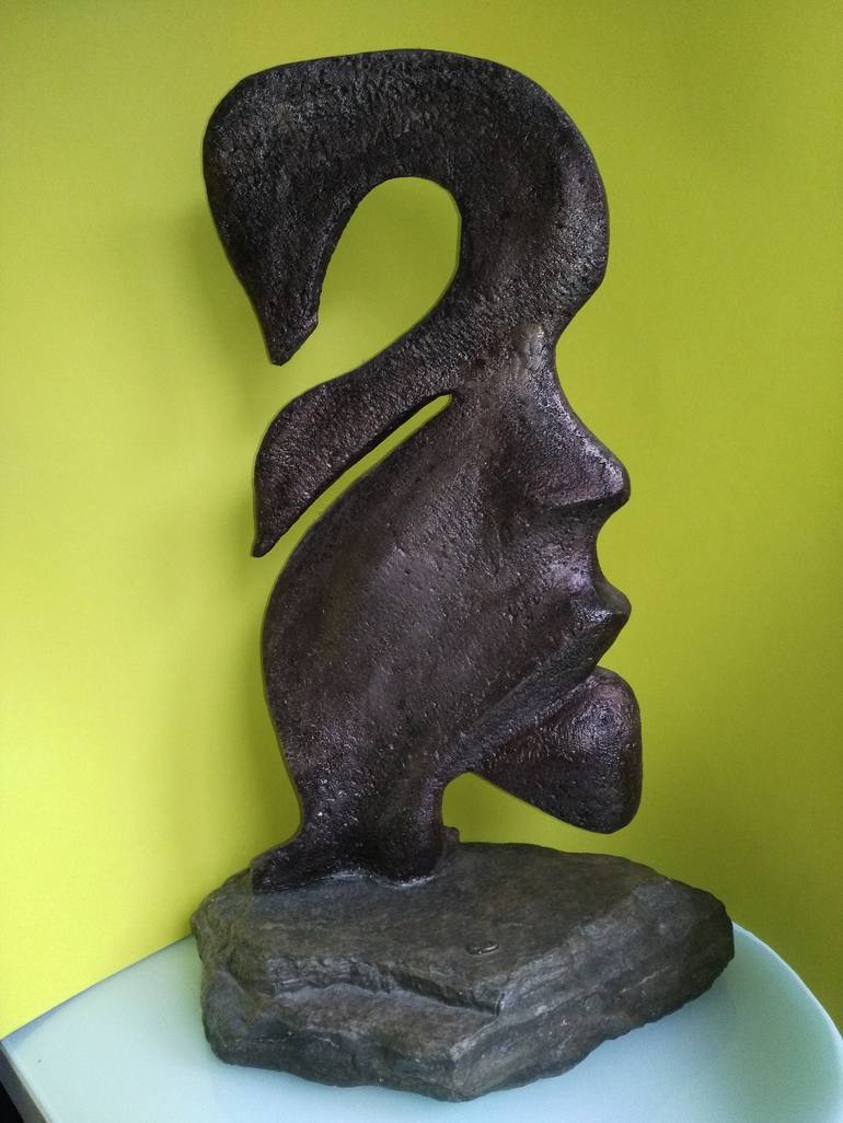 Original Abstract Sculpture by Ljiljana Palfi