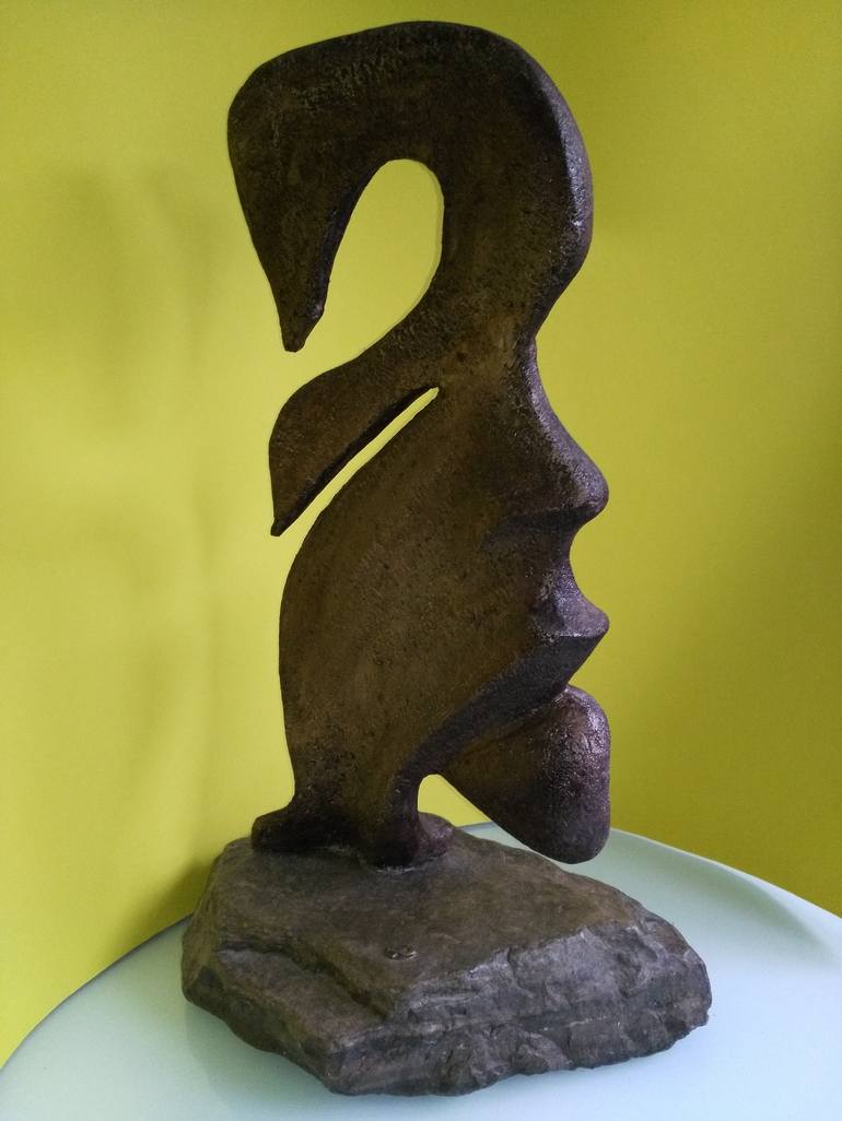 Original Abstract Sculpture by Ljiljana Palfi