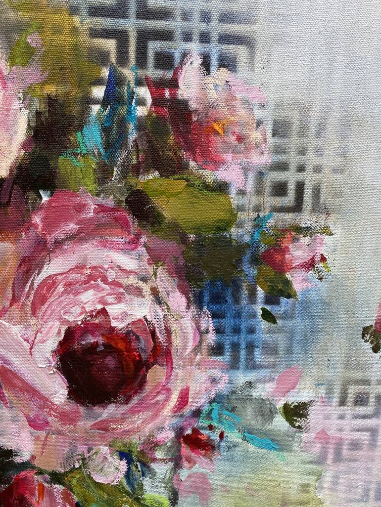 Original Expressionism Floral Painting by Heidi Shedlock