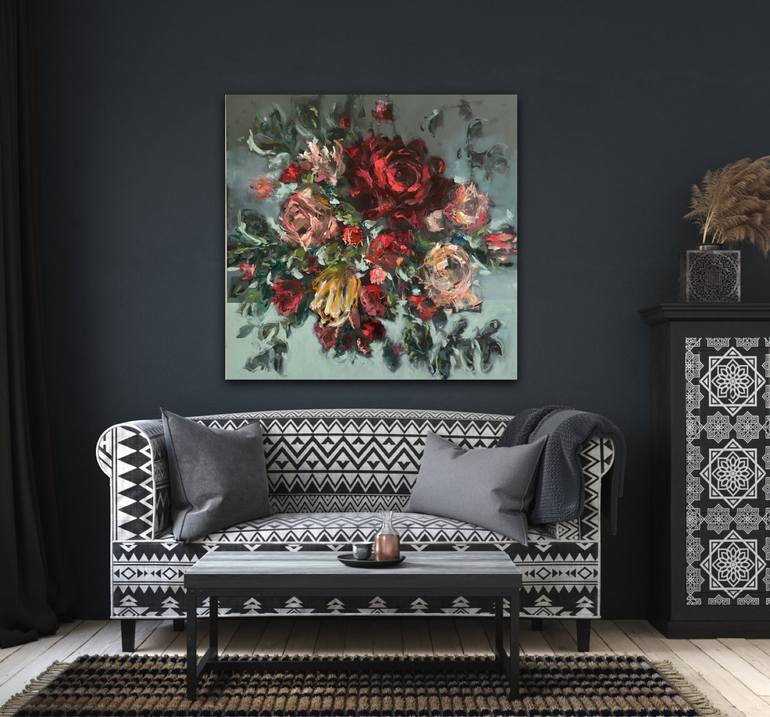 Original Floral Painting by Heidi Shedlock