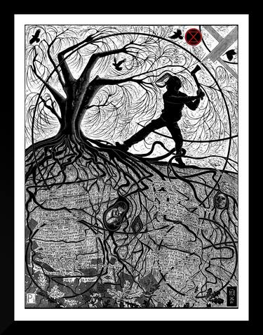 The Sixth Extinction. Gaia, Panel II, The Last Tree on Earth - Limited Edition 1 of 100 thumb