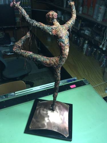 Original Modern Nude Sculpture by Robert Weir