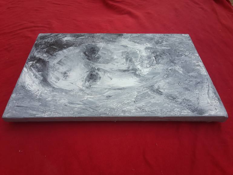 Original Abstract Men Painting by Amalia Wulan