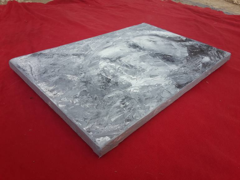 Original Abstract Men Painting by Amalia Wulan