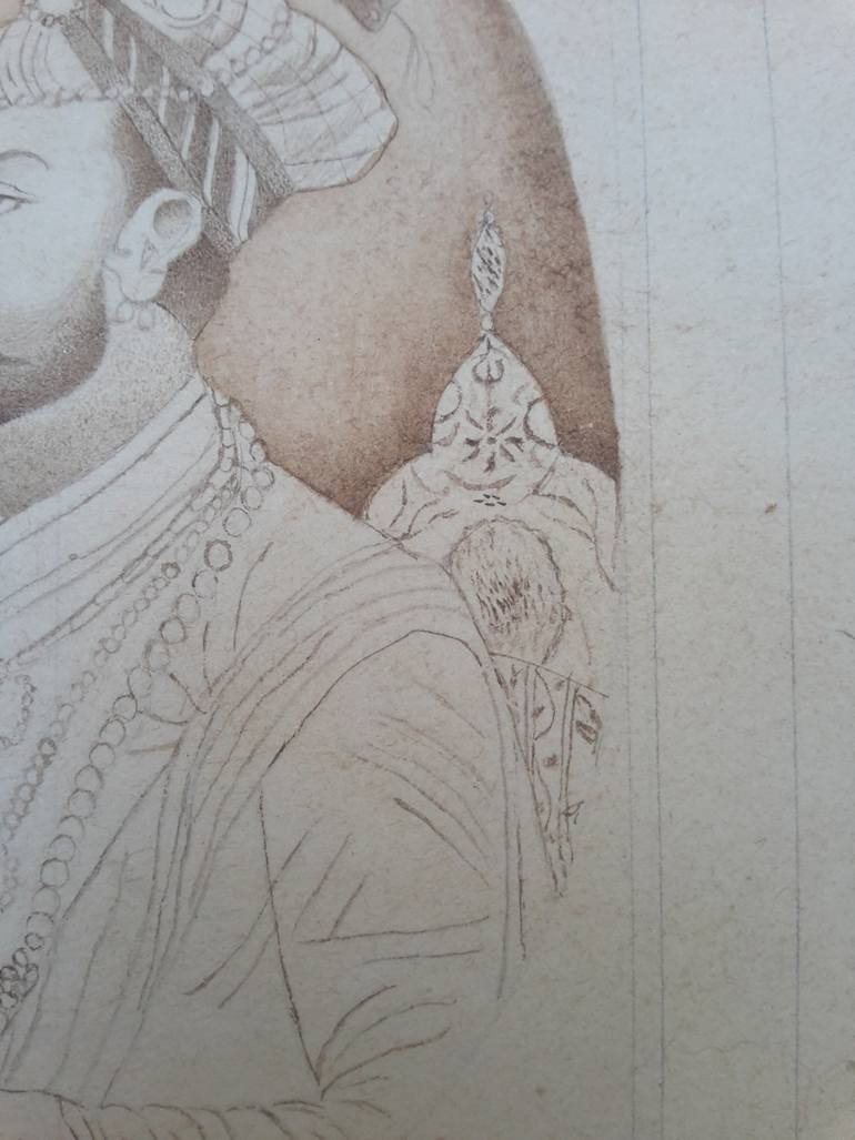 Original Figurative Men Drawing by Amalia Wulan