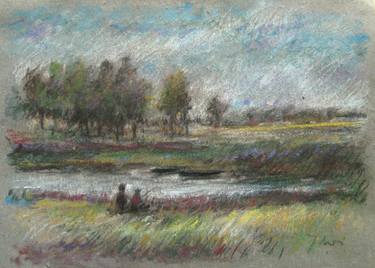 Original Impressionism Landscape Paintings by Mato Jurkovic
