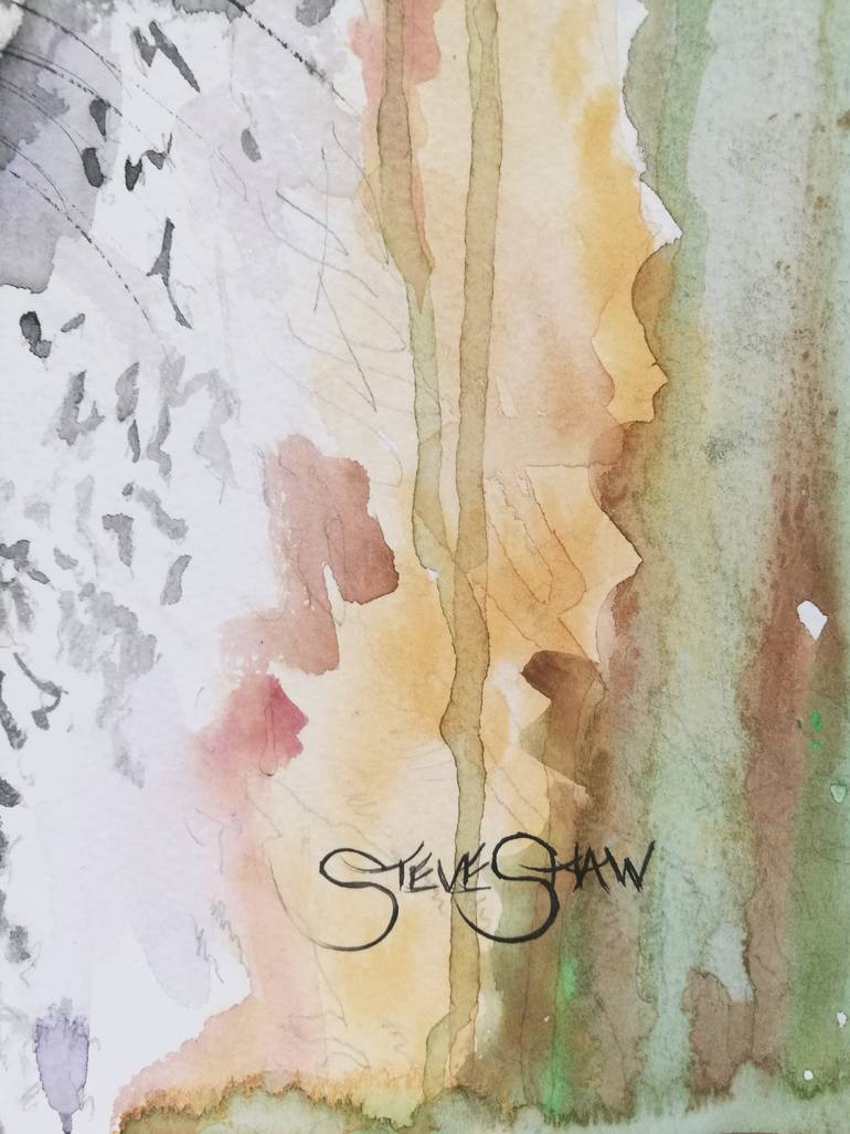 Original Expressionism Animal Painting by Steven Shaw