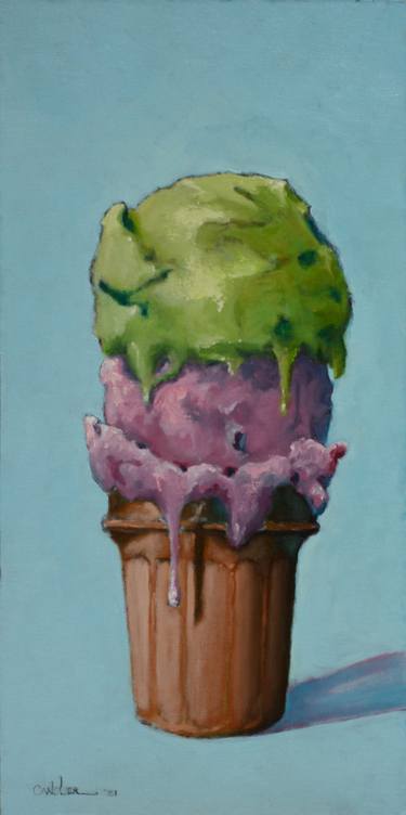 Original Pop Art Food & Drink Paintings by Larry Cansler