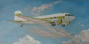 Print of Airplane Paintings by Larry Cansler