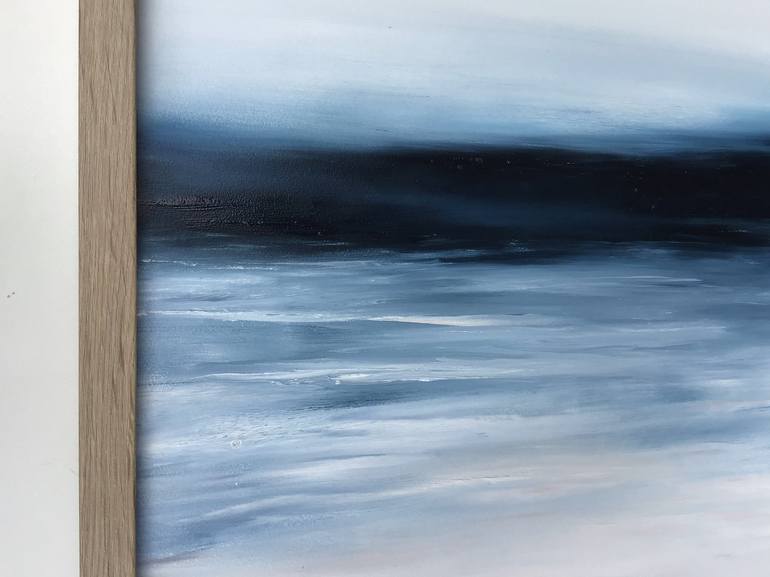 Original Fine Art Seascape Painting by Simone Melville