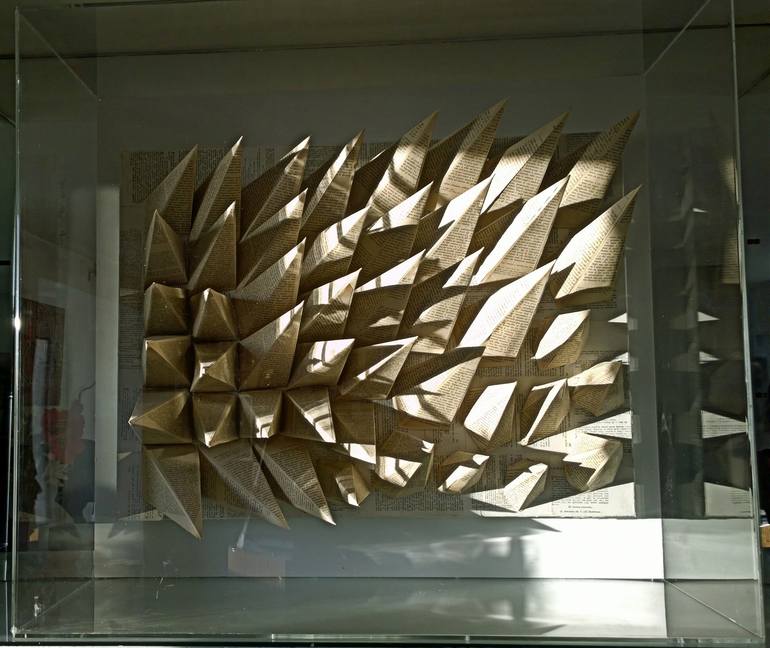 Original Conceptual Geometric Sculpture by Maya Pacifico