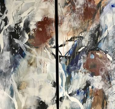 Original Abstract Expressionism Abstract Paintings by Stephanie Garber