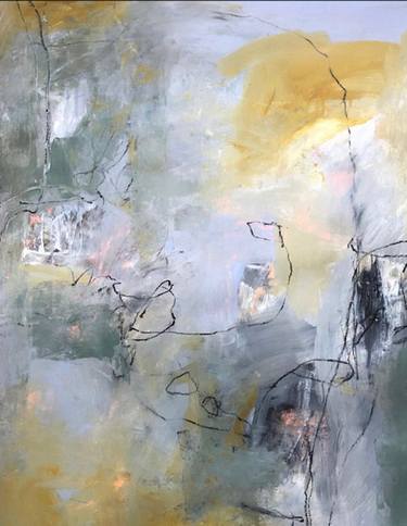 Original Abstract Expressionism Abstract Paintings by Stephanie Garber